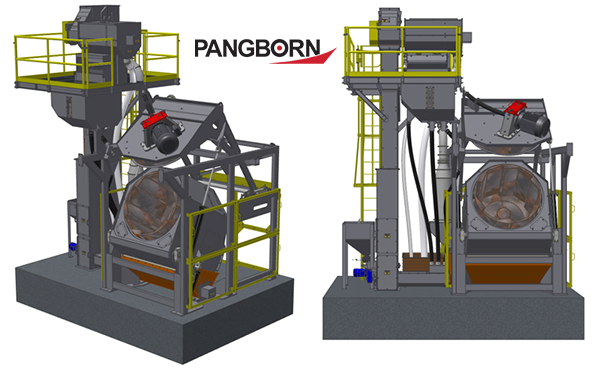 RotoDrum Blast Cleaning Machine