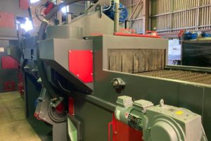 Ireland: Wire Mesh Belt Blast Machine Installation