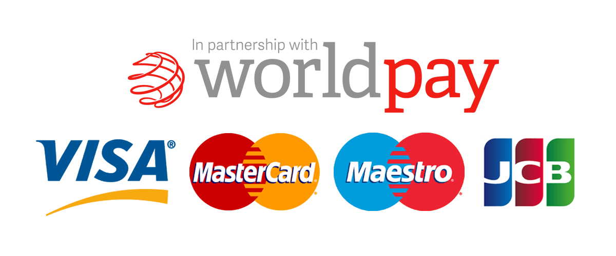 Secure Payment Options Powered by WorldPay